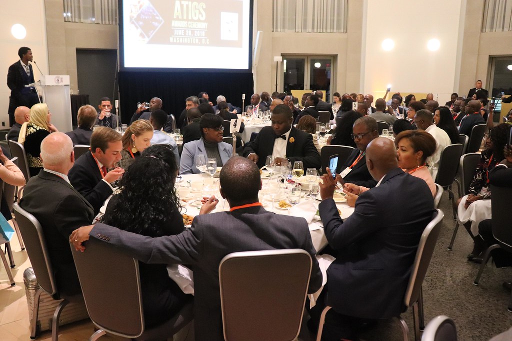 ATIGS Awards gala dinner audience