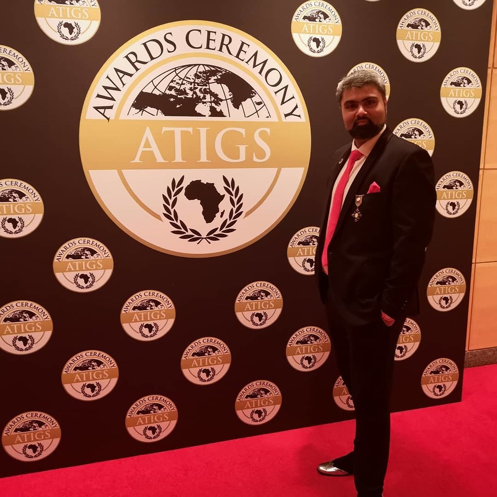 ATIGS step-and-repeat red carpet